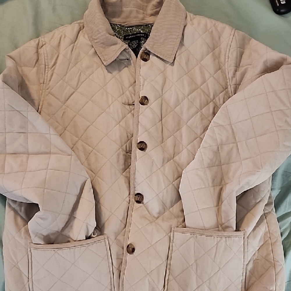 Tan Quilted Jacket